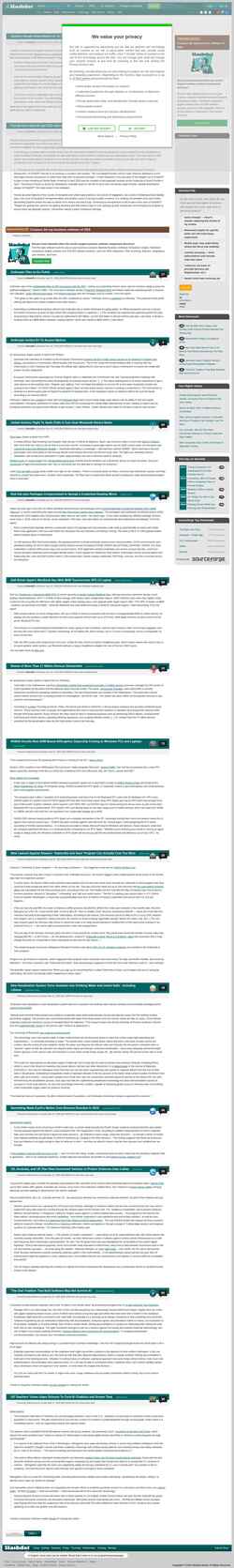 Schermafbeelding slashdot.org