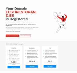 Screenshot eestirestoranid.ee