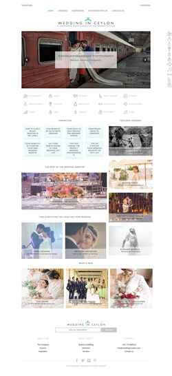 Screenshot weddinginceylon.com