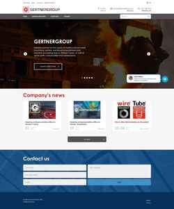 Screenshot gertnergroup.com