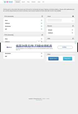 截屏 ipv6-test.com