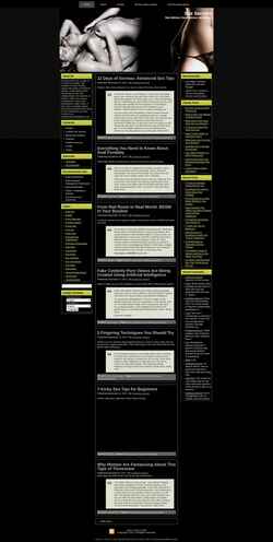 Snímek obrazovky sexsecretsblog.com