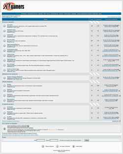 Captura de tela forums.xtgamers.com