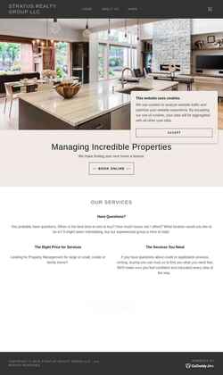 Captura de pantalla stratusrealtygroup.com