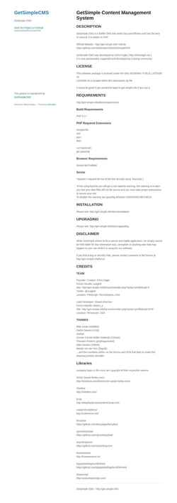 Снимак екрана get-simple.info