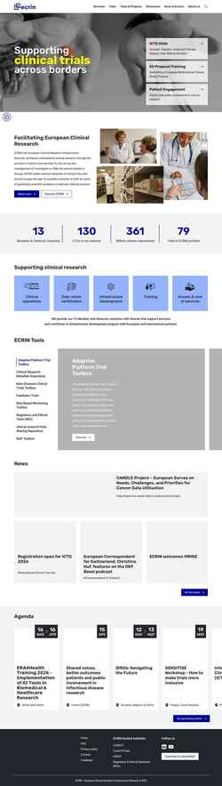 Schermata ecrin.org