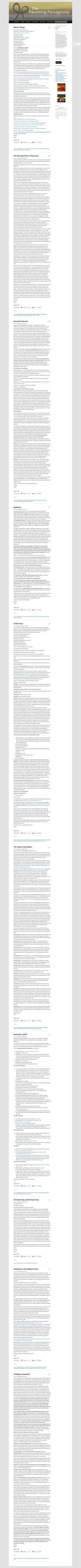 Screenshot theparentingpassageway.com