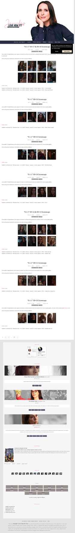 Captura de pantalla jenniferlovehewittfan.com
