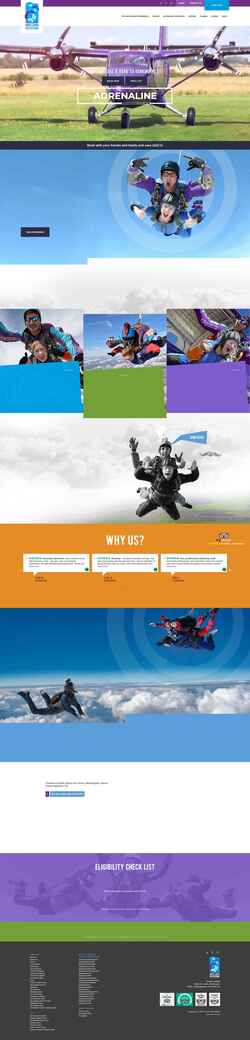 Captura de pantalla ukskydiving.com
