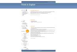 Captura de pantalla thinkinenglish.com