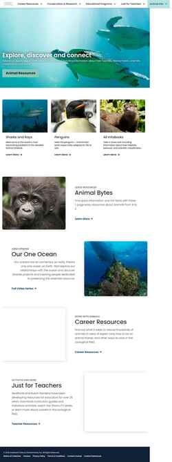 Ekran görüntüsü seaworld.org