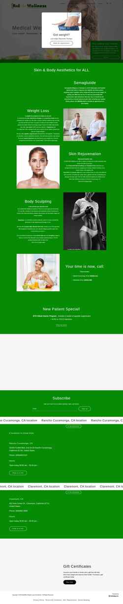 Schermata medislimwellness.com