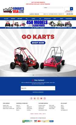 Screenshot gokartsusa.com
