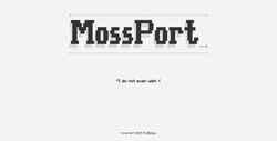 Screenshot mossport.co.uk