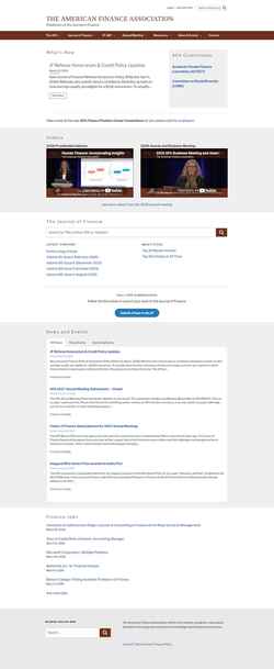 Снимак екрана afajof.org