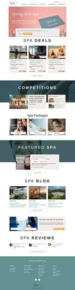 Screenshot spas.ie
