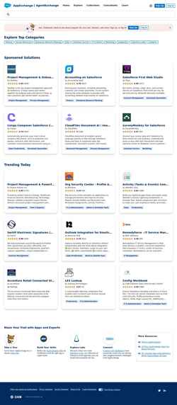 Screenshot appexchange.salesforce.com