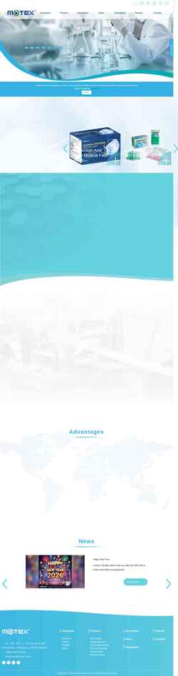Screenshot motex.com
