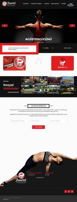Zrzut ekranu powerfullclub.com