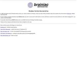 Снимак екрана brainiac.com