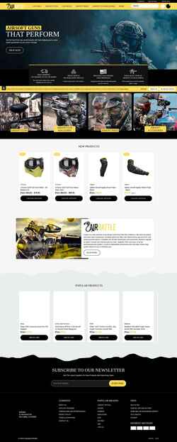 Screenshot airrattle.com