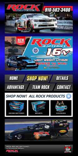 Ekraanipilt rockracingbattery.com