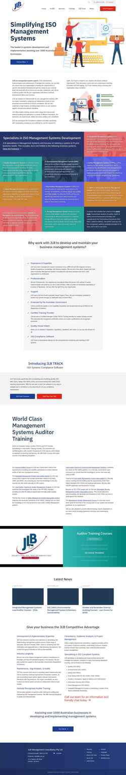 Screenshot jlb.com.au