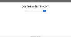 Schermata costlessvitamin.com