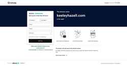 Snímek obrazovky keeleyhazell.com