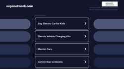 Screenshot evgonetwork.com