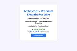 Ekraanipilt bizbit.com