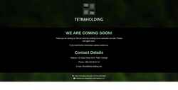 Captura de pantalla tetra-holding.com