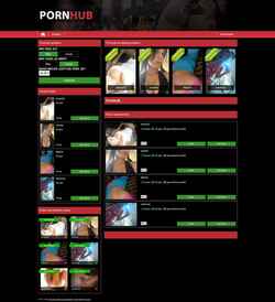 Captura de pantalla pornhub.nl