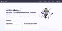 Captura de pantalla nutritionatoz.com
