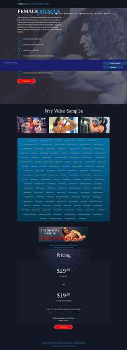 Captura de pantalla female-bodybuilders.org