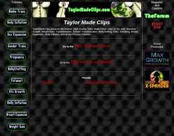 Captură de ecran taylormadeclips.com