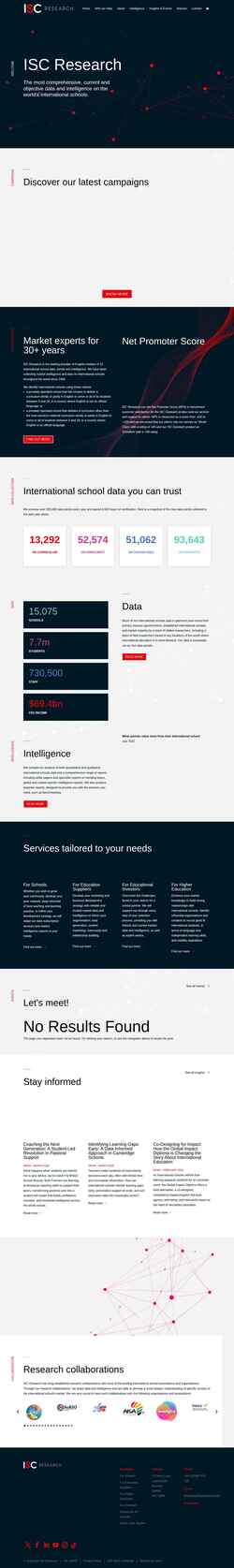 Skærmbillede iscresearch.com