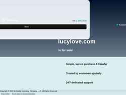 Στιγμιότυπο οθόνης lucylove.com