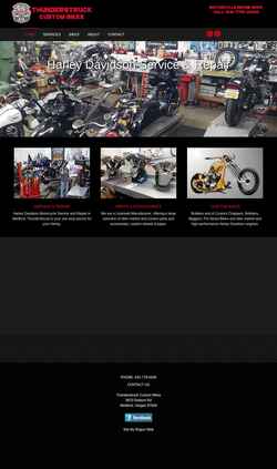 Zrzut ekranu thunderstruckcustombikes.com