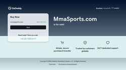 Skjermdump mmasports.com