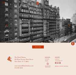 Screenshot hotelchelsea.com