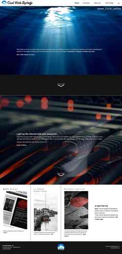 Screenshot coolwebsprings.com