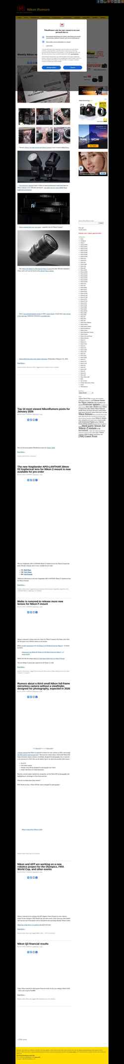 Schermafbeelding nikonrumors.com