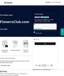 Екранна снимка flowersclub.com