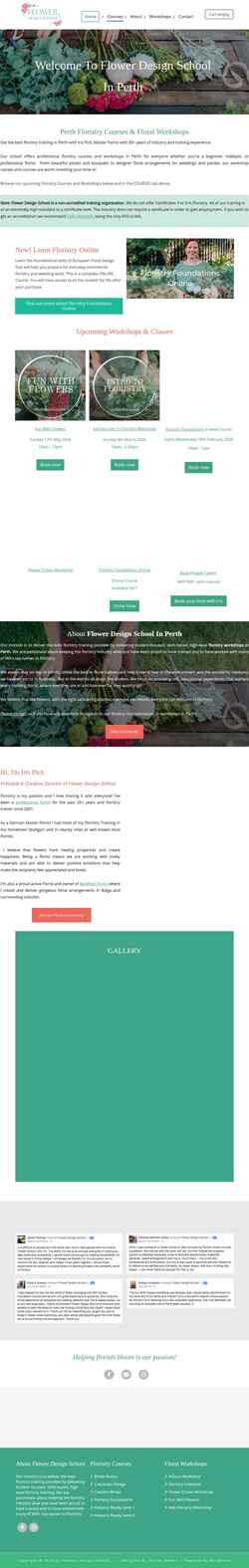 Schermata floristry.com.au