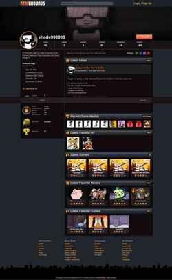Captură de ecran shade999999.newgrounds.com