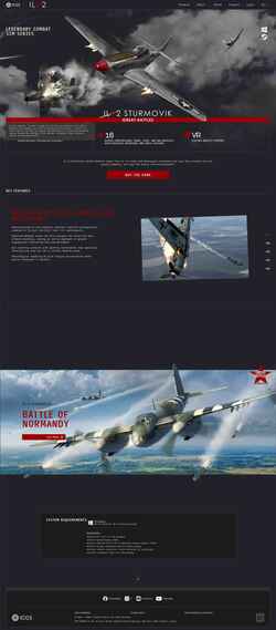 Skærmbillede il2sturmovik.com