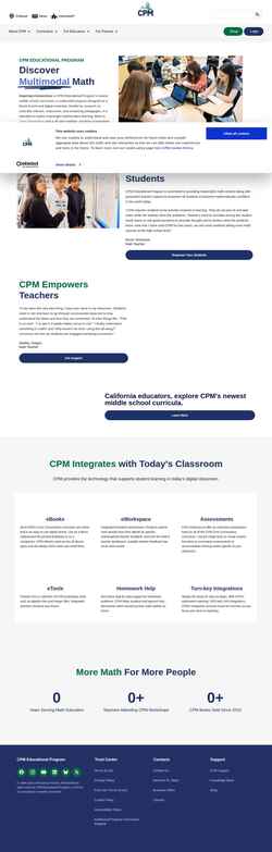 Képernyőkép cpm.org