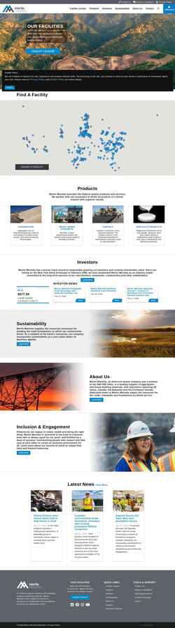 Captura de pantalla martinmarietta.com