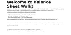 Screenshot balancesheetwalk.com